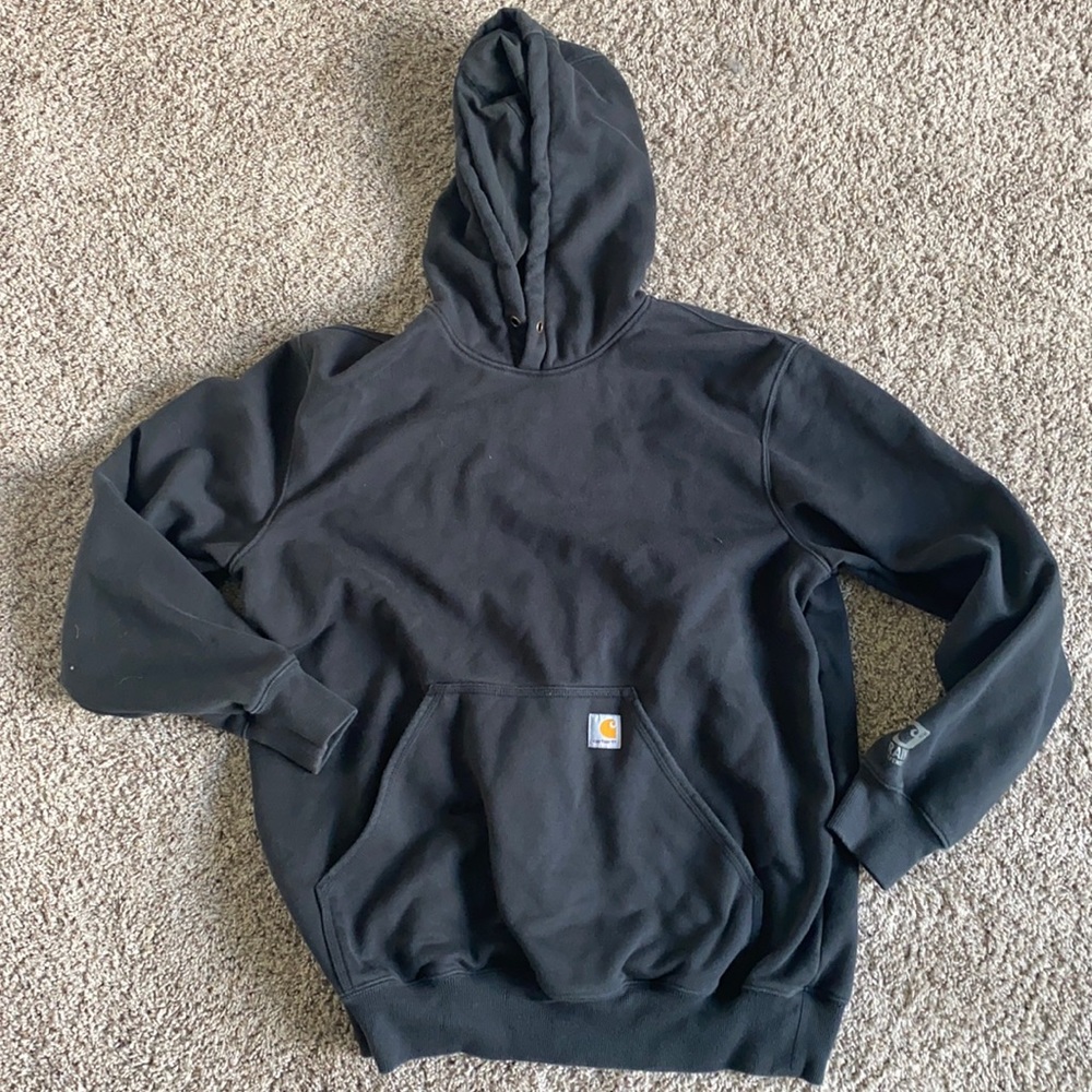 CARHARTT men’s hoody black